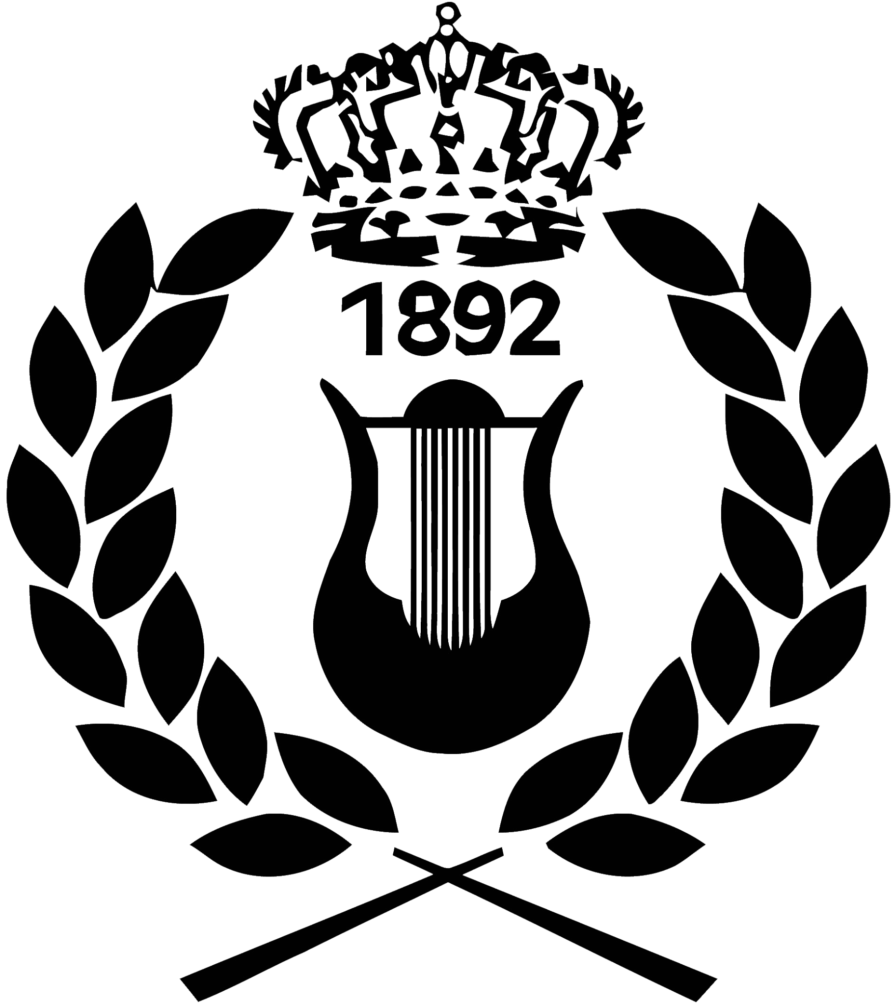 Banner of Koninklijke Fanfare De Lauwerkrans Mopertingen